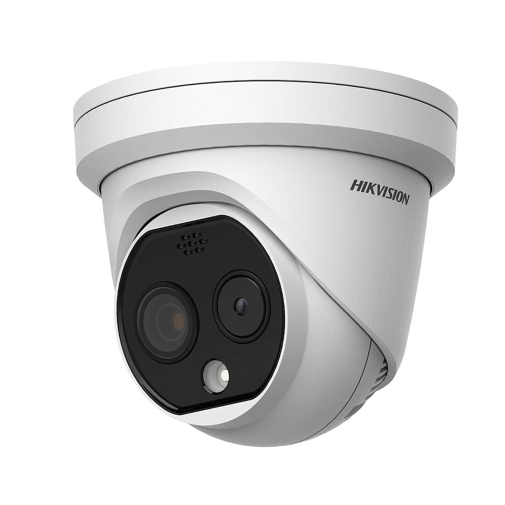 Hikvision Thermische en optische bi-spectrum netwerkkoepelcamera DS-2TD1217-2/QA