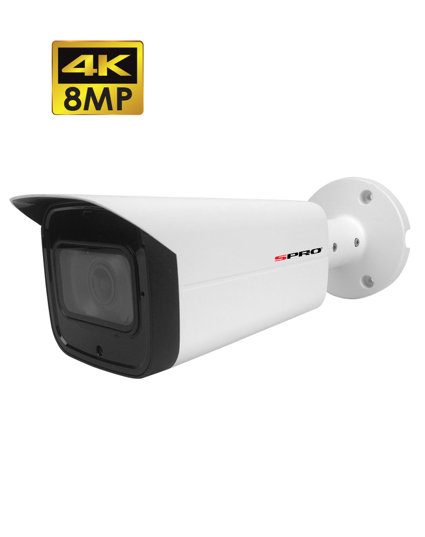 SPRO 8MP IP Motorised Lens Bullet DHIPQ80/ARW/60M