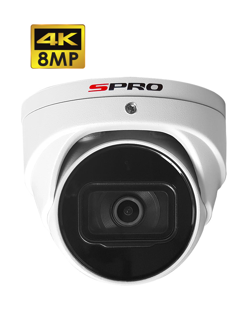 SPRO 8MP IP Motorised Lens Turret DHIPD80/ARW/40M-T