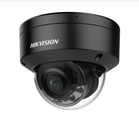 Hikvision 8 MP Smart Hybrid Light with ColorVu Fixed Mini Dome Network Camera DS-2CD2187G2H-LI(SU) Black 2.8