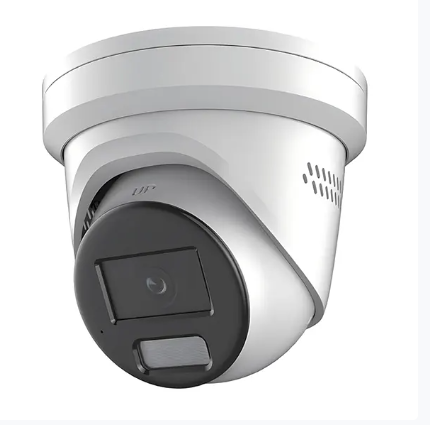 Hikvision 8MP AcuSense Strobe Light and Audible Warning Fixed Turret Network Camera DS-2CD2386G2H-IS2U/SRB WHITE 2.8 LENS