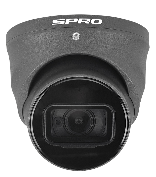 SPRO 8MP IP Fixed Lens Turret with Microphone DHIPD80/28RG/30-M-E