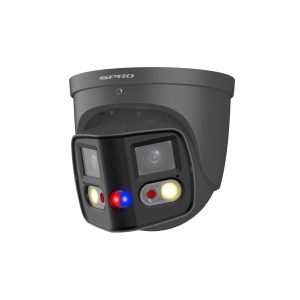 SPRO DHIPD40-LR-DUO-D-G: 4MP Panoramische Beveiligingscamera met AI-Pro Technologie