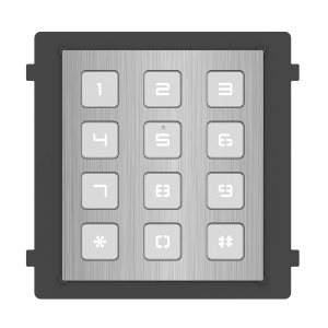 DS-KD-KP/S, Module Intercom, Keypad RVS