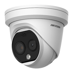 Hikvision Thermische en optische bi-spectrum netwerk-torencamera DS-2TD1228-2/QA
