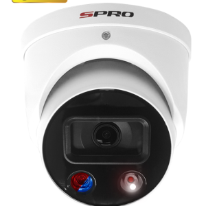 SPRO 8MP IP Smart Dual Illumination Turret with Active Deterrence DHIPD80/28LRW/30-D-V2